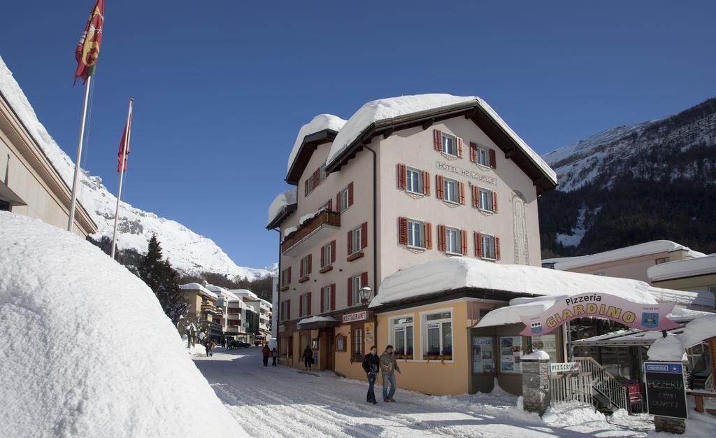 Hotel Heilquelle-Leukerbad-Therme Экстерьер фото