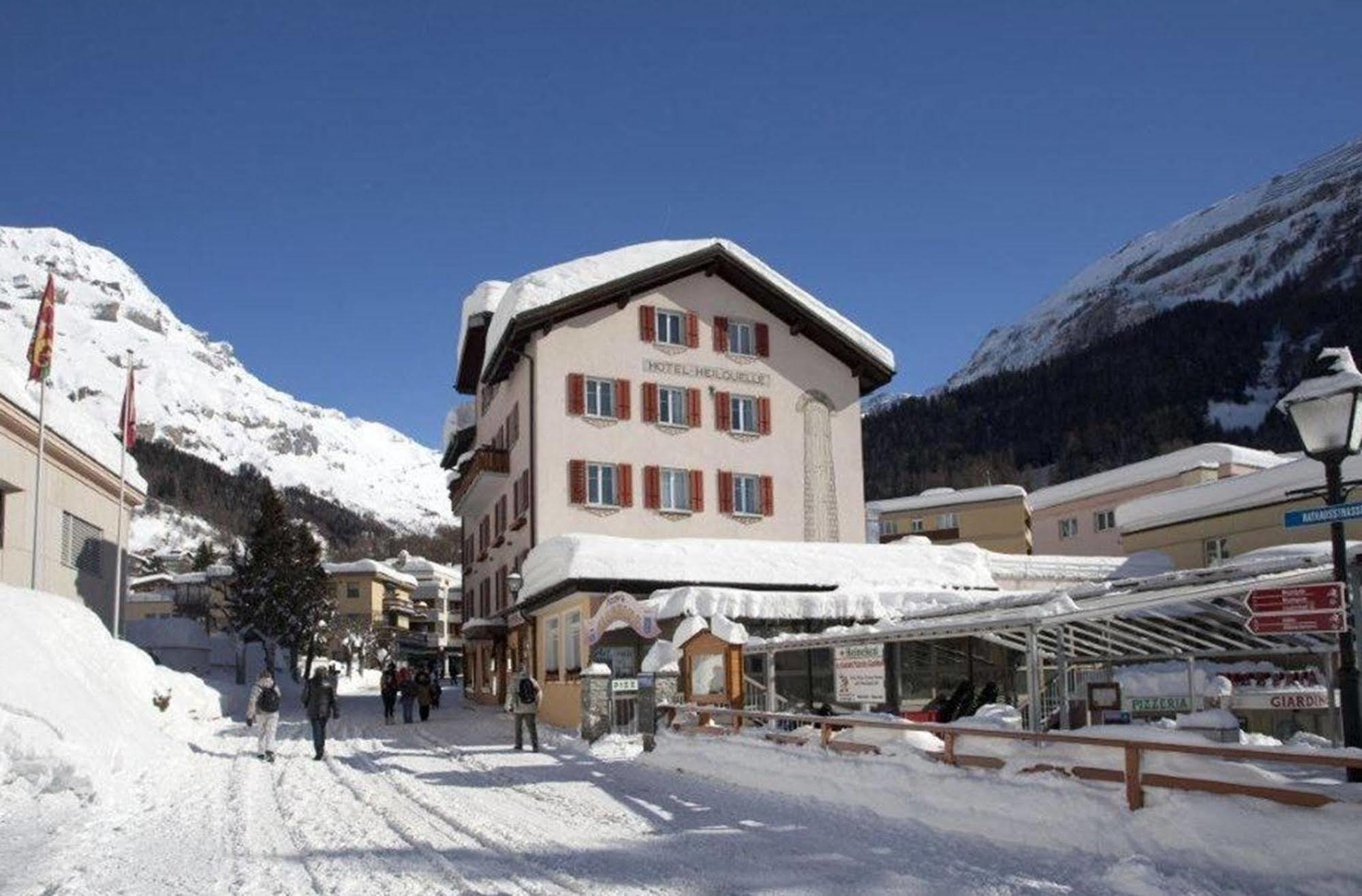 Hotel Heilquelle-Leukerbad-Therme Экстерьер фото