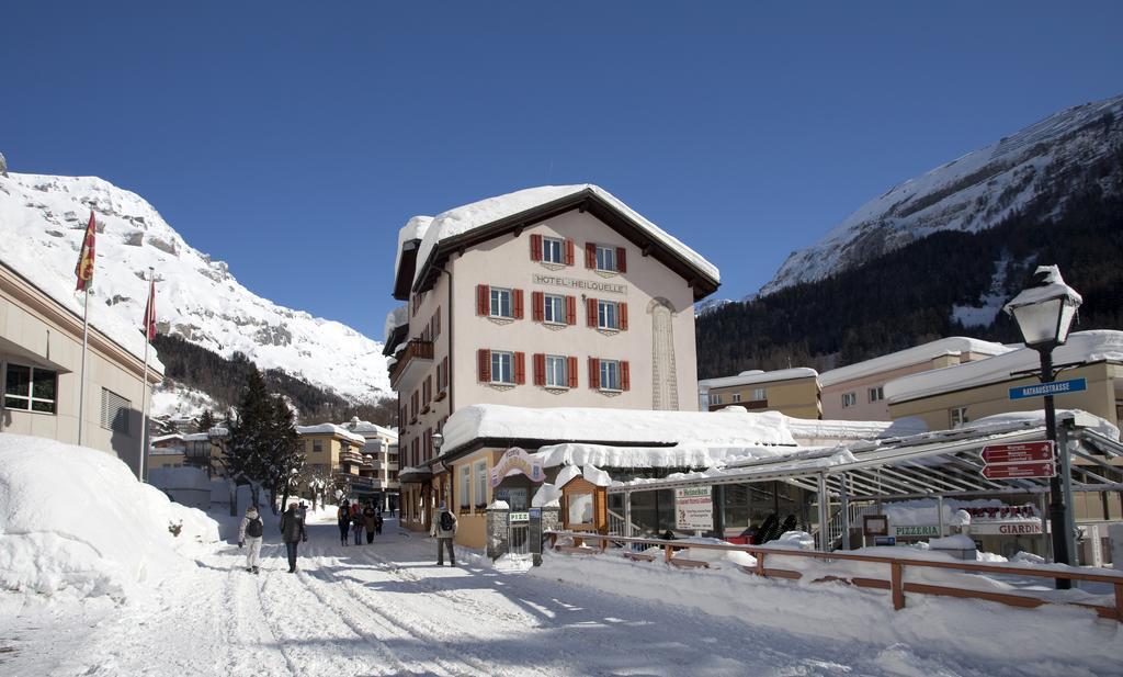 Hotel Heilquelle-Leukerbad-Therme Экстерьер фото
